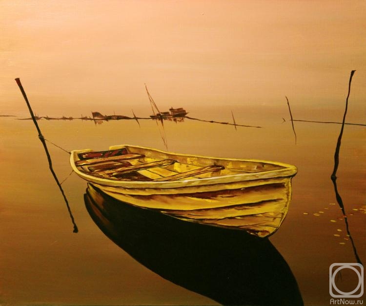 Aronov Aleksey. The Golden boat in a sea of chocolate