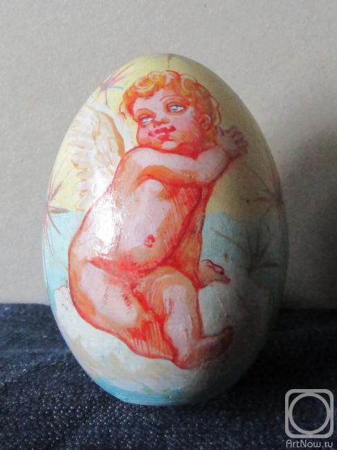 Dobrovolskaya Gayane. Easter Egg " Angel " , the first angle