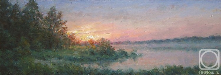 Gaiderov Michail. Dawn on the river