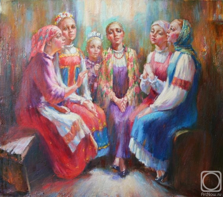 Shutkov Vasiliy. Girls sing