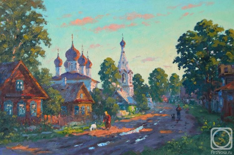 Alexandrovsky Alexander. Kostroma. Evening