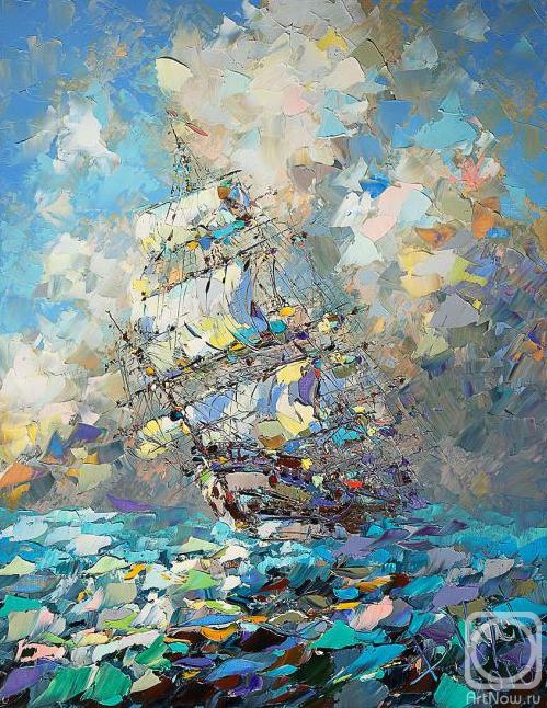 Kustanovich Dmitry. The sails