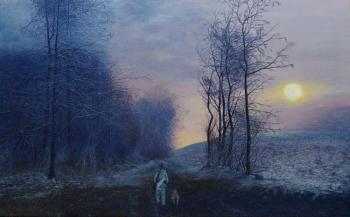Landscape with a Hunter. Silivonchik Alexandr