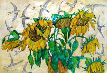 Sunflowers. Fedorova Anna
