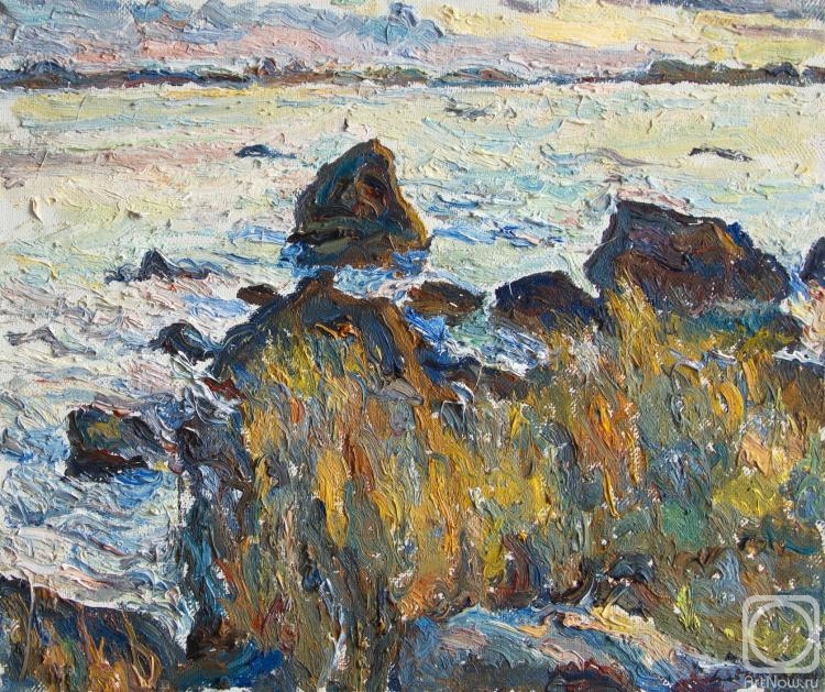 Stroganov Leonid. Stones on the Bay