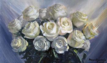 Krasnova Nina Sergeevna. White Rose