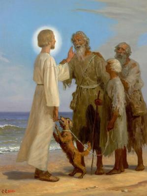 St. Nicholas. Healing the Blind