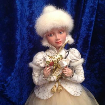 Grandfather's gift (Snow Maiden doll)