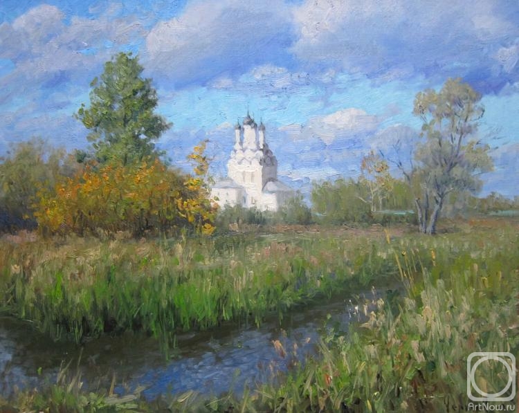 Chertov Sergey. Autumn day. Church of the Annunciation