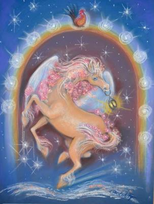 Pegasus that brings miracles