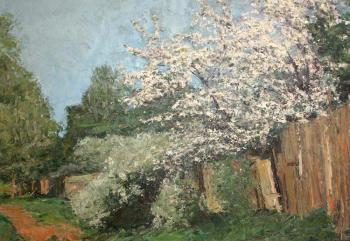 Apple-trees in blossom. Rubinsky Igor