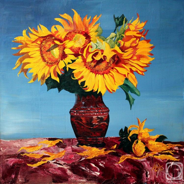 Aronov Aleksey. Sunflowers