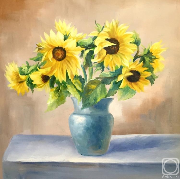 Minaev Sergey. Sunflowers