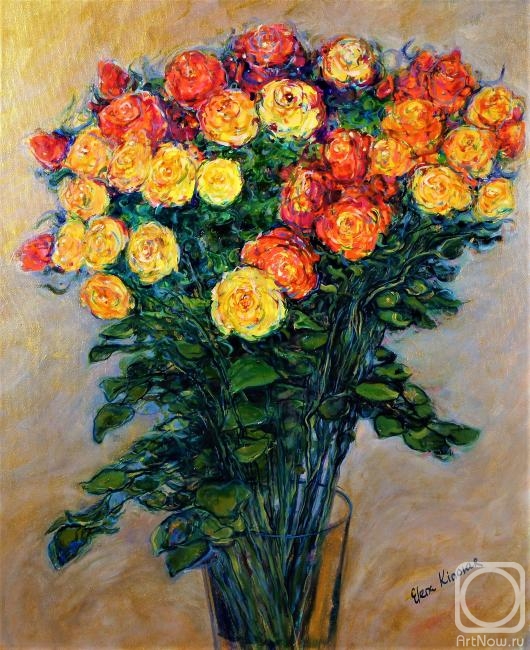 Petrova Elena. Roses