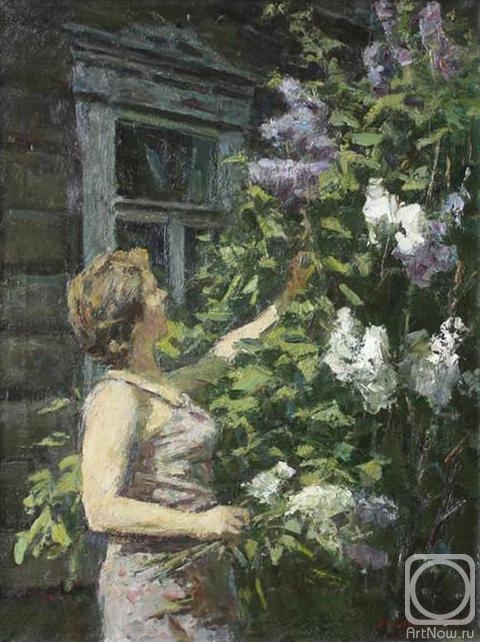 Rubinsky Igor. A bouquet of lilacs