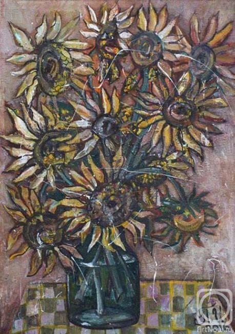 Pomelova Innesa. Sunflowers