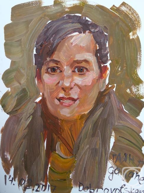 Dobrovolskaya Gayane. Pilar from Toledo, from nature