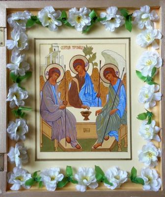 Icon of the kiot "Holy Trinity". Markoff Vladimir
