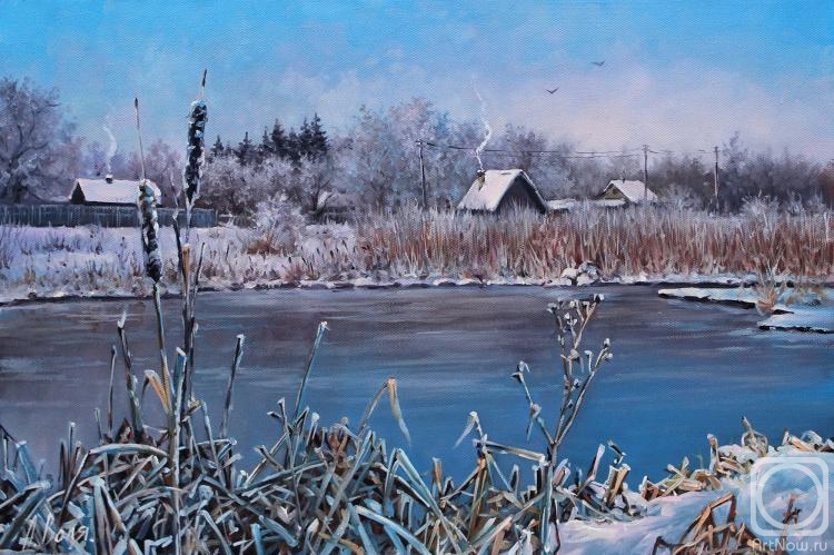 Volya Alexander. Freezing lake