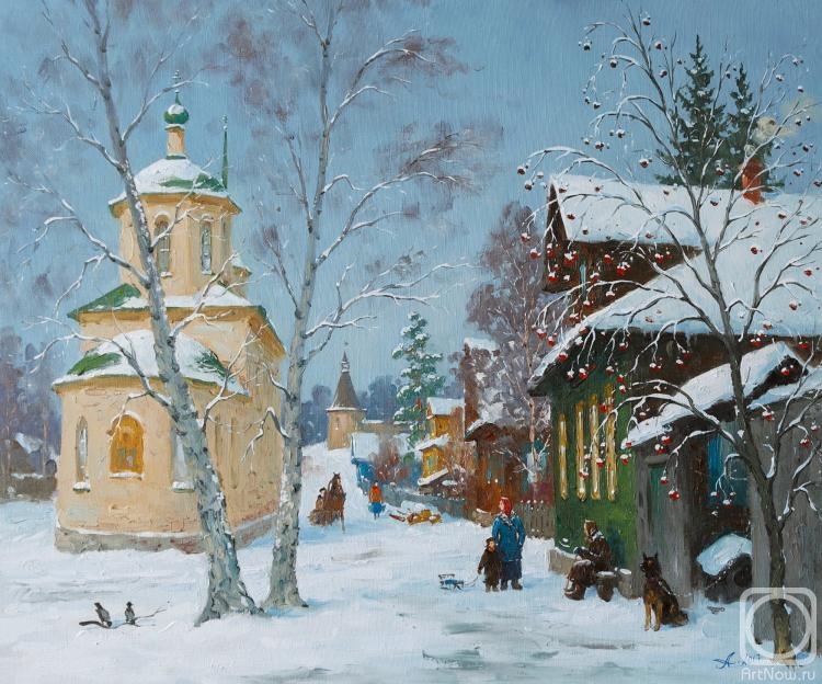 Alexandrovsky Alexander. Torzhok. The morning