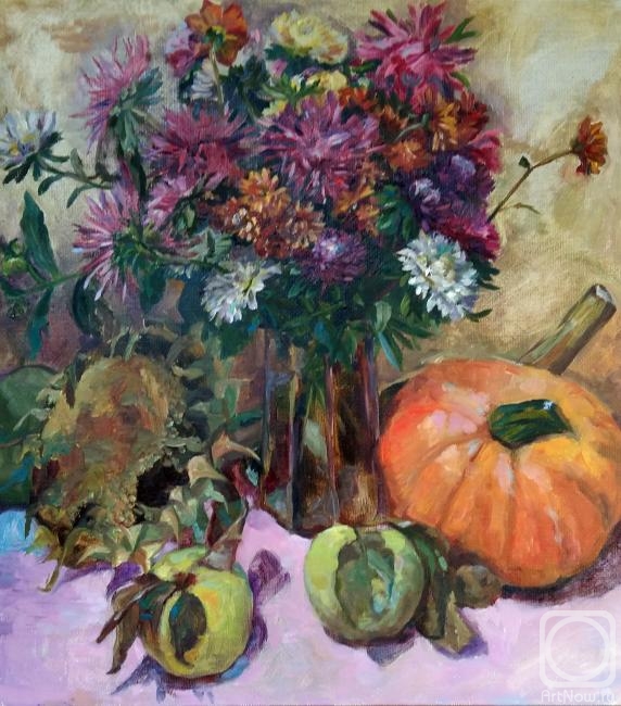 Veselkova Olga. Autumn bouquet