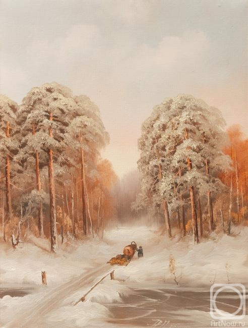 Lyamin Nikolay. Winter road