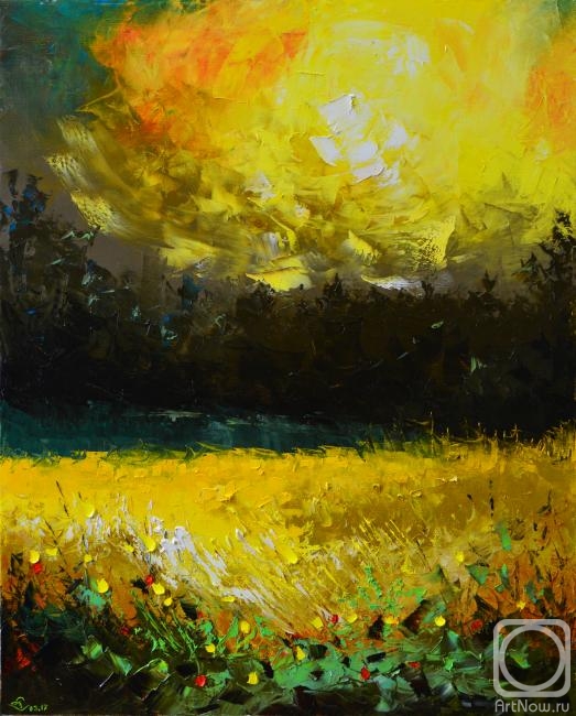 Stolyarov Vadim. The concept of a Windy sunset
