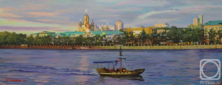 Samokhvalov Alexander. City Pond