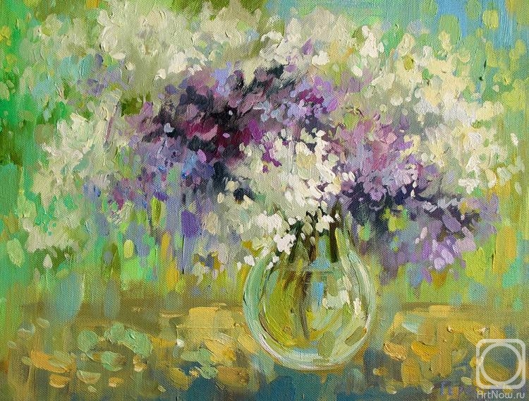 Gerasimova Natalia. A bouquet of lilacs