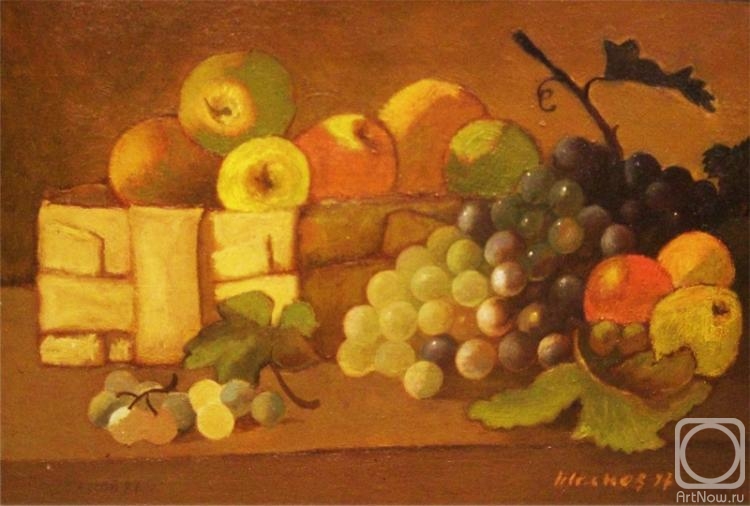 Jelnov Nikolay. Still life with fruit