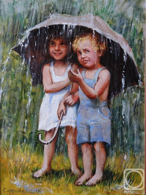 Simonova Olga. Summer rain