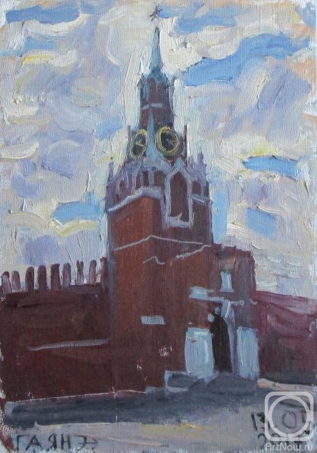 Dobrovolskaya Gayane. Moscow, Kremlin, Spasskaya tower