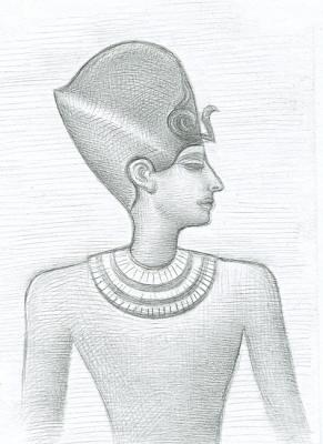 Blue Tiara Hapresh - Hatshepsut