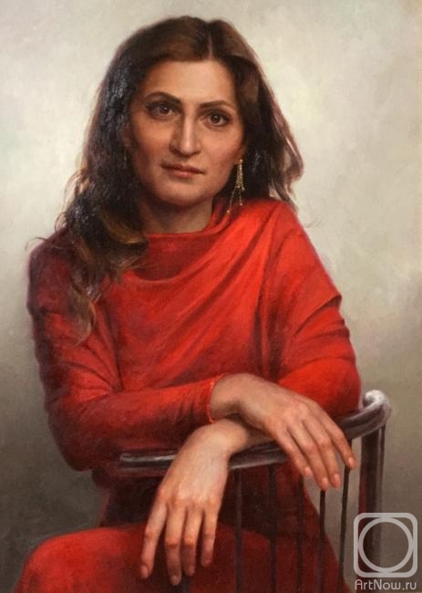 Shustin Vladimir. Portrait of a female Julia