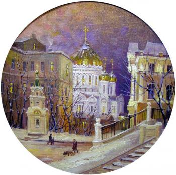 Moscow. Znamenka (from the Vagankovsky hill). Gerasimov Vladimir
