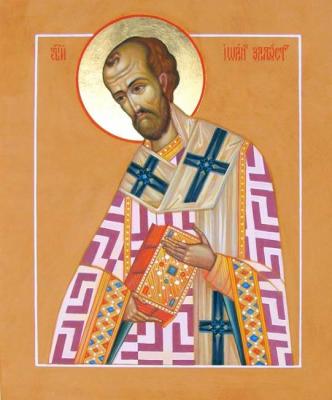 The prelate John Chrysostom. Roshina-Iegorova Oksana