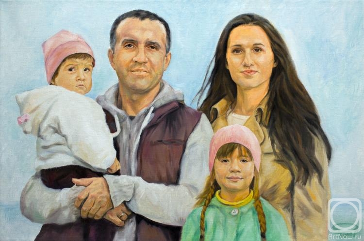 Rychkov Ilya. Family portrait