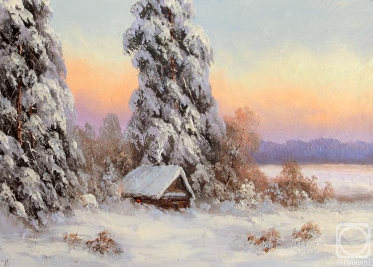 Lyamin Nikolay. Sunset winter sky