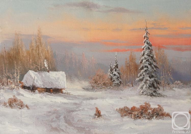 Lyamin Nikolay. Winter. Sketch
