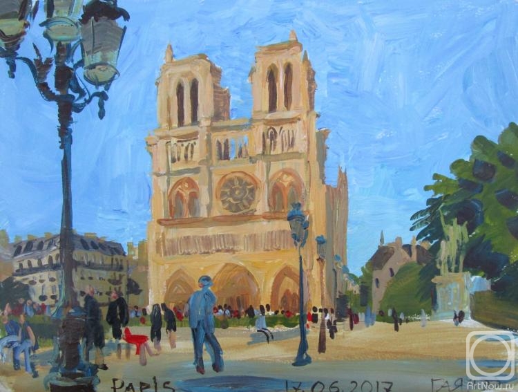 Dobrovolskaya Gayane. Paris, Notre Dame