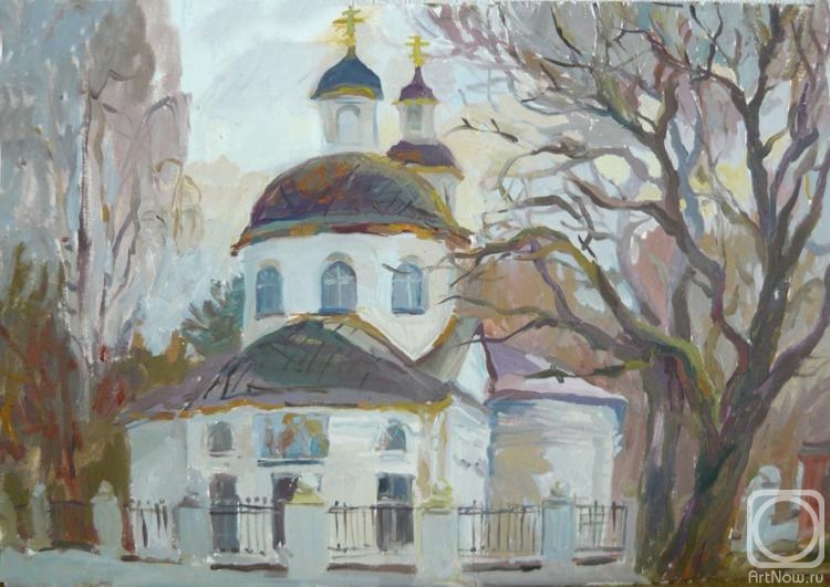 Samoshchenkova Galina. Temple in Belogesotsk