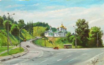 Blagovyshensky monastery. Nizhny Novgorod (etude)
