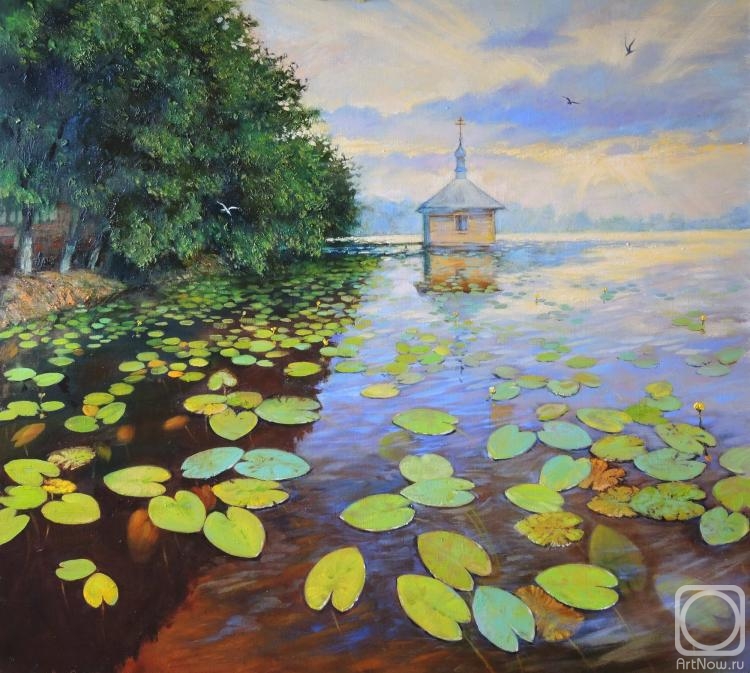 Simonova Olga. Water-lilies (remembering the Cover)