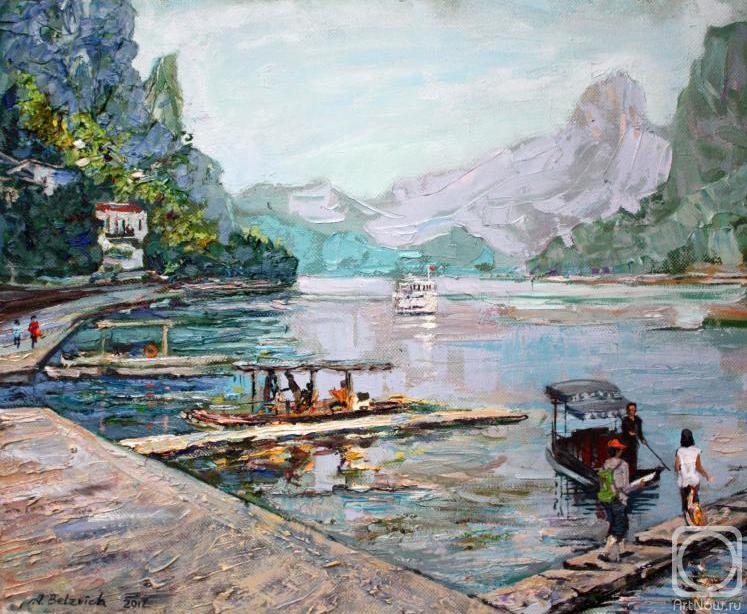 Belevich Andrei. A Quay in Yang Sho