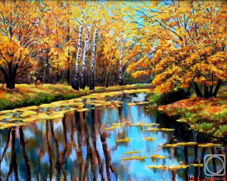 Alushenko Igor. Autumn. Pond