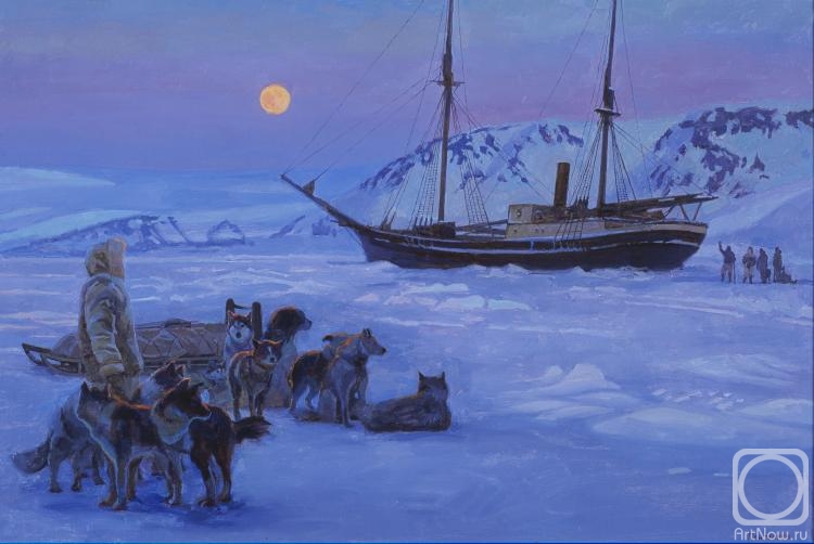 Panteleev Sergey. The expedition of Georgy Sedov on the Novaya Zemlya Islands