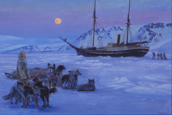 The expedition of Georgy Sedov on the Novaya Zemlya Islands. Panteleev Sergey