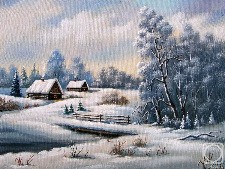 Durinyan Ashot. Winter day in Village