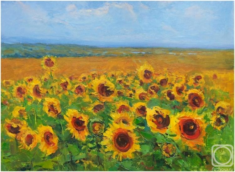 Popova Victoria. Sunflowers