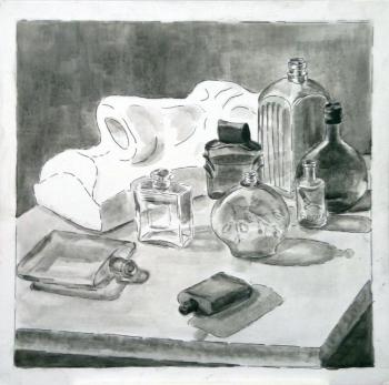 Allegory of sense of Smell. Kataeva Galina